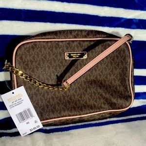 Michael Kors Jetset brown/fawn Lg EW Crossbody